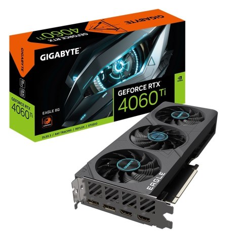 Karta graficzna GIGABYTE GeForce RTX 4060 Ti Eagle 8 GB GDDR6X GV-N406TEAGLE-8GD