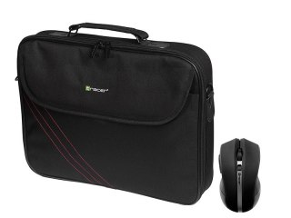 Torba TRACER Bonito Bundle 2 + Mysz bezprzewodowa (maks. 15.6" /Czarny )