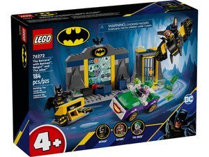 LEGO 76272 SUPER HEROES - Jaskinia Batmana z Batmanem, Batgirl i Jokerem