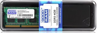 Pamięć GOODRAM (SODIMM\DDR3\4 GB\1333MHz\1.5V\9 CL\Single)