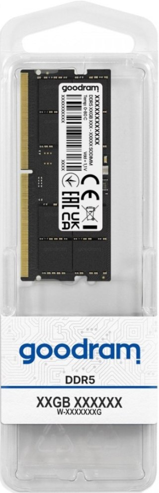 Pamięć GOODRAM (SODIMM\DDR5\16 GB\5600MHz\46 CL\Single)