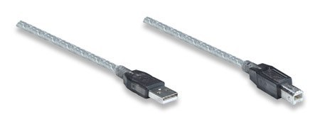 KABEL USB MANHATTAM 2.0 A-B M/M 11M AKTYWNY 510424