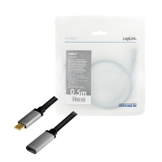 Kabel USB LOGILINK USB typ C (gniazdo) 0.5