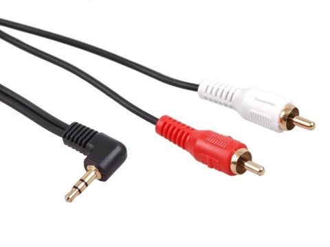 MACLEAN MCTV-824 1m /s1x Jack 3.5 mm 2x RCA (wtyk)