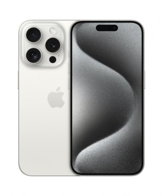 Smartphone APPLE iPhone 15 Pro 128 GB Biały Tytan MTUW3PX/A