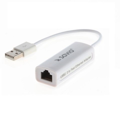 Adapter SAVIO Adapter USB-RJ45 CL-24 USB - RJ-45 (wtyk-gniazdo)