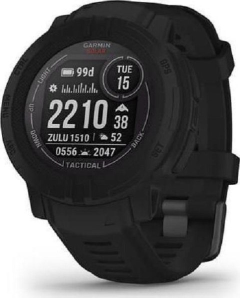 Zegarek sportowy Garmin Instinct 2 Solar Czarny