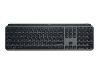 Klawiatura Nanoodbiornik LOGITECH MX Keys S Plus Bezprzewodowa Graphite US