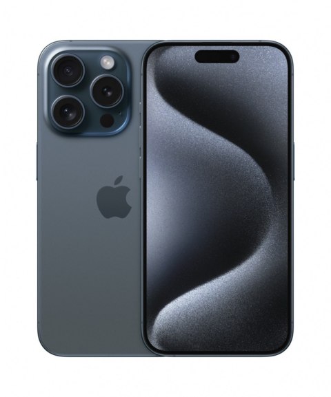 Smartphone APPLE iPhone 15 Pro 8GB/256 GB Błękitny Tytan MTV63PX/A