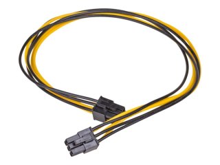 Kabel zasilający AKYGA Zasilanie 6-pin PCI Express 0.4m. AK-CA-49