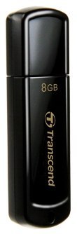 Pendrive TRANSCEND JetFlash 350 8 GB (8 GB /USB 2.0 /Czarny )