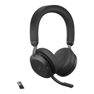 Słuchawki bezprzewodowe JABRA Evolve2 75 Link380a MS Stereo (Czarny)