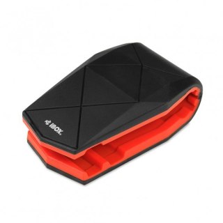 IBOX H4 Alligator Uchwyt samochodowy do smartfonów BLACK-RED