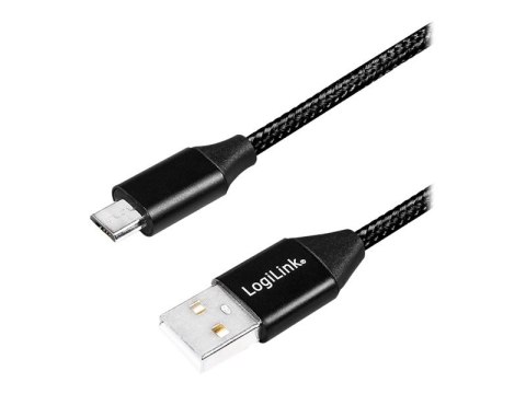 Kabel USB LOGILINK microUSB B 1