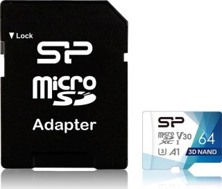 Karta pamięci SILICON POWER 64 GB Adapter