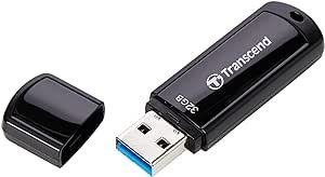 Pendrive (Pamięć USB) TRANSCEND (32 GB \USB 3.0 \Czarny )