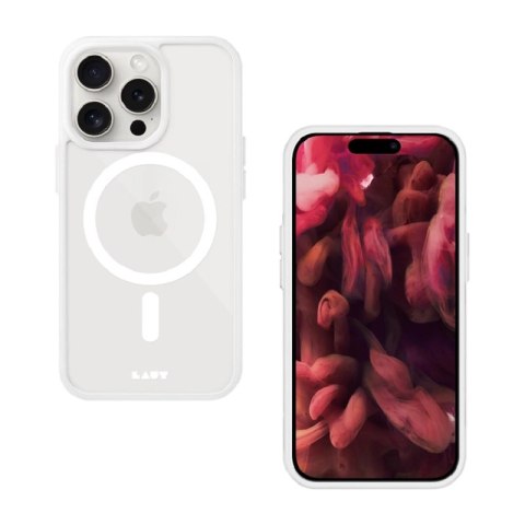 LAUT Huex Protect - obudowa ochronna do iPhone 15 Pro kompatybilna z MagSafe (white) LAUT Huex Protect - obudowa ochronna do iPhone 15 Pro kompatybilna z MagSafe (white)