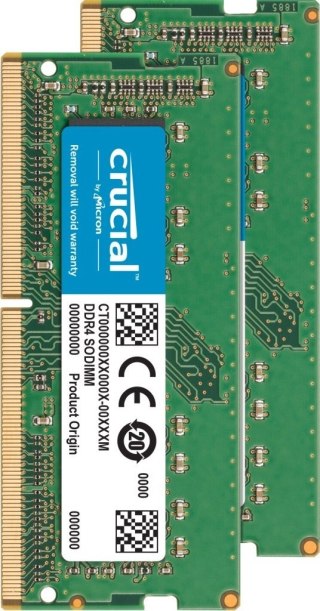 Pamięć CRUCIAL (SODIMM\DDR4\16 GB\2666MHz\19 CL\DUAL)