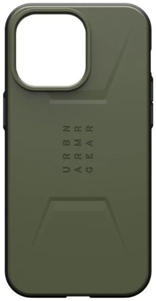 UAG Civilian Magsafe - obudowa ochronna do iPhone 15 Pro Max kompatybilna z MagSafe (olive)