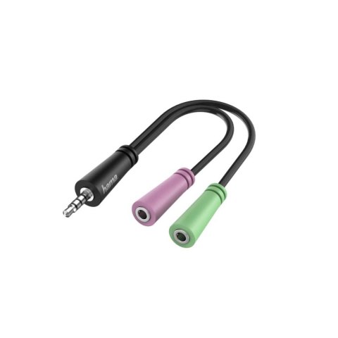 Adapter HAMA 200352 MiniJack 3.5 mm - 2x MiniJack 3.5 mm Adapter HAMA 200352 MiniJack 3.5 mm - 2x MiniJack 3.5 mm