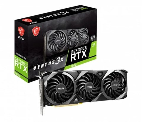 Karta graficzna MSI GeForce RTX 3060 Ventus 3X 12G OC