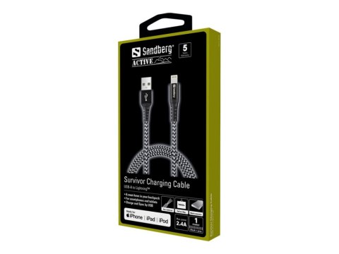 Kabel USB SANDBERG Lightning 1 Kabel USB SANDBERG Lightning 1