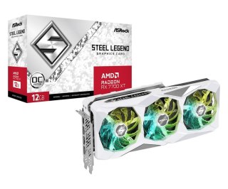 Karta graficzna ASROCK Radeon RX 7700 XT STEEL LEGEND OC 12G GDDR6 RX7700XT SL 12GO