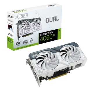 Karta graficzna ASUS Dual GeForce RTX 4060 Ti 8GB OC White 90YV0J42-M0NA00