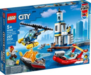 LEGO 60308 CITY - Akcja nadmorskiej policji i straż