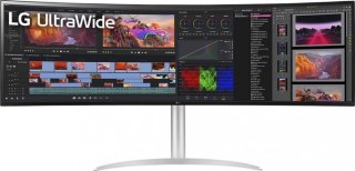 Monitor LG 49WQ95C-W (49" /144Hz /5120 x 1440 /Srebrno-czarny)