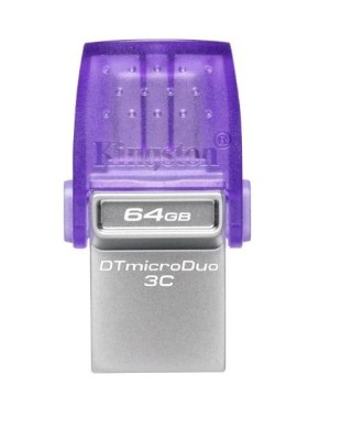 Pendrive (Pamięć USB) KINGSTON (64 GB \Szaro-fioletowy )