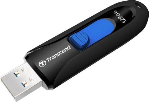 Pendrive (Pamięć USB) TRANSCEND (128 GB \USB 3.0 \Biało-niebieski )