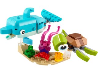 LEGO 31128 Creator 3w1 - Delfin i żółw