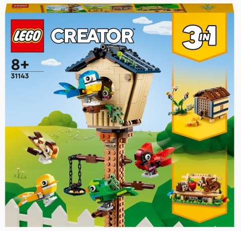 LEGO 31143 Creator 3w1 - Budka dla ptaków