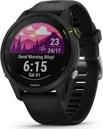 Zegarek sportowy Garmin Forerunner 255 Music Czarny (010-02641-30)