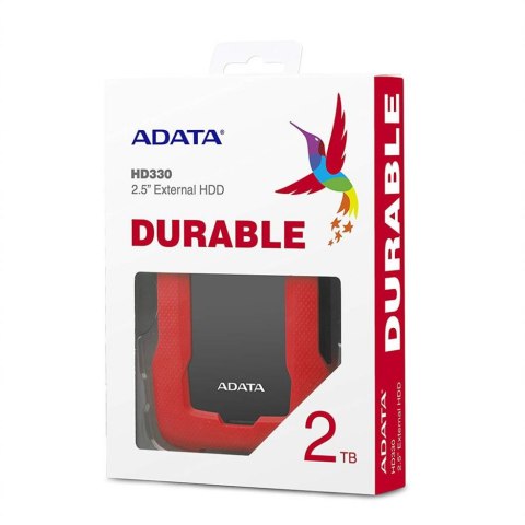 Dysk twardy zewnętrzny A-DATA HD330 2 TB AHD330-2TU31-CRD