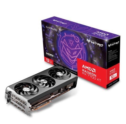 Karta graficzna SAPPHIRE RADEON RX 7700 XT NITRO+ GAMING OC 12GB GDDR6 11335-02-20G