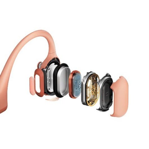 Słuchawki bezprzewodowe kostne Shokz OpenRun Pro USB-A różowe Słuchawki bezprzewodowe kostne Shokz OpenRun Pro USB-A różowe