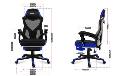Fotel gamingowy HZ-Combat 3.0 Blue Fotel gamingowy HZ-Combat 3.0 Blue