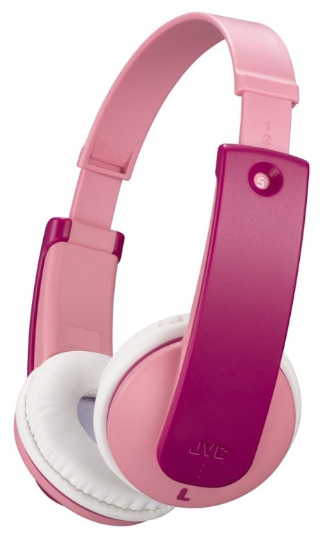 Słuchawki JVC HAKD10WPE (dla dzieci, nauszne, bluetooth, pink/purple)