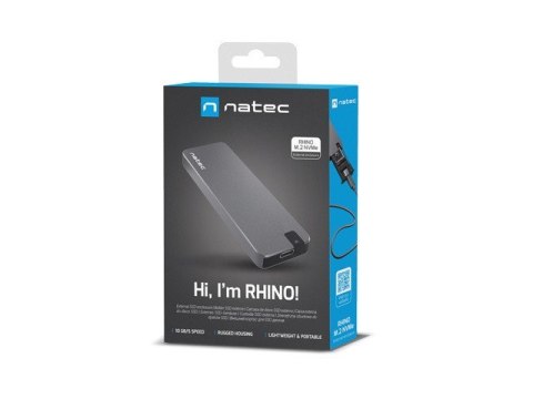 NATEC OBUDOWA SSD RHINO M.2 NVME ALUMINIUM NKZ-1953