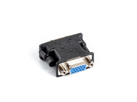 Adapter Lanberg AD-0012-BK (DVI-I (Dual link) M - D-Sub (VGA) F; kolor czarny)