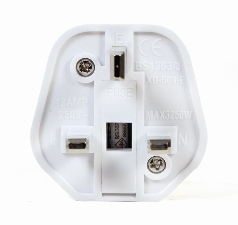 GEMBIRD ADAPTER AC - UK DO EU SCHUKO 13A