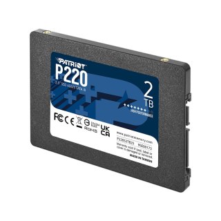 SSD PATRIOT P220 2TB SATA3 2,5" P220S2TB25