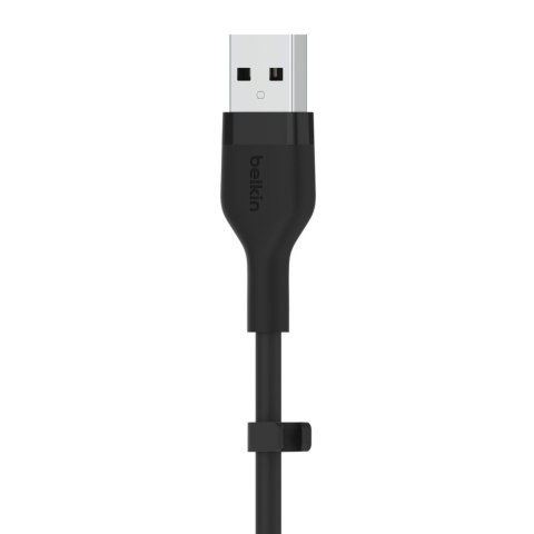 BELKIN KABEL USB-A - LIGHTNING SILICONE 3M CZARNY