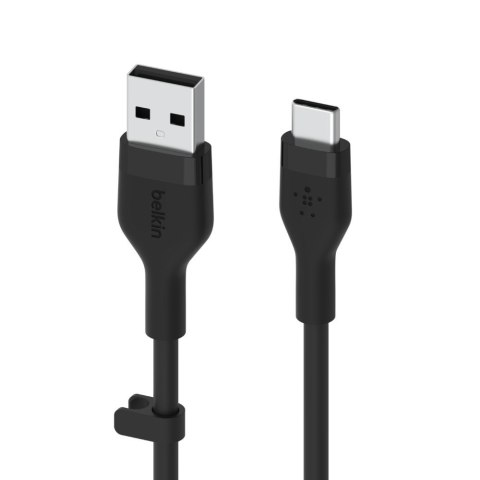 BELKIN KABEL USB-A - USB-C SILICONE 3M CZARNY