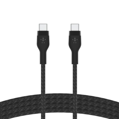 BELKIN KABEL USB-C 2.0 OPLOT SILICONE 2M CZARNY