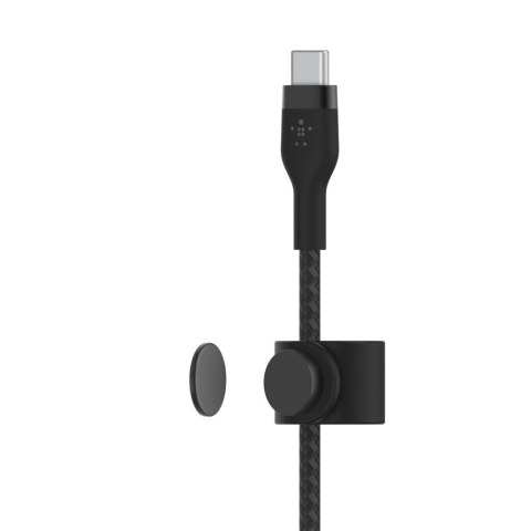 BELKIN KABEL USB-C 2.0 OPLOT SILICONE 2M CZARNY