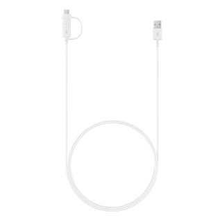 Samsung Combo Cable (Type-C & Micro USB), White