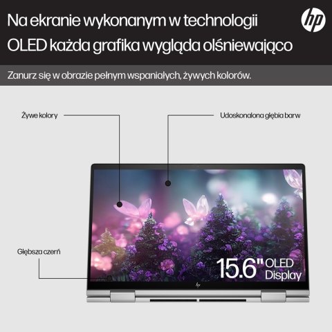 HP ENVY x360 15-fe0015nw i5-1335U 15.6"FHD Touch OLED Low Blue Light 400 nits 16GB LPDDR5 SSD512 Intel Iris Xe Graphics No ODD W